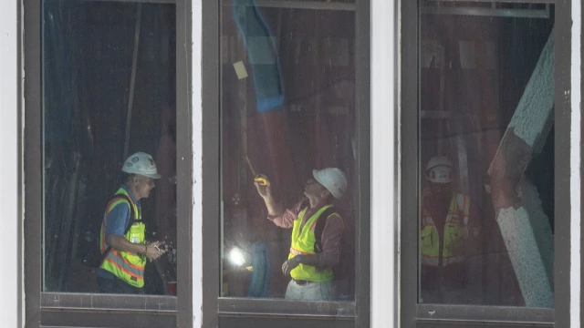 APTOPIX NYC Building Collapse Risk