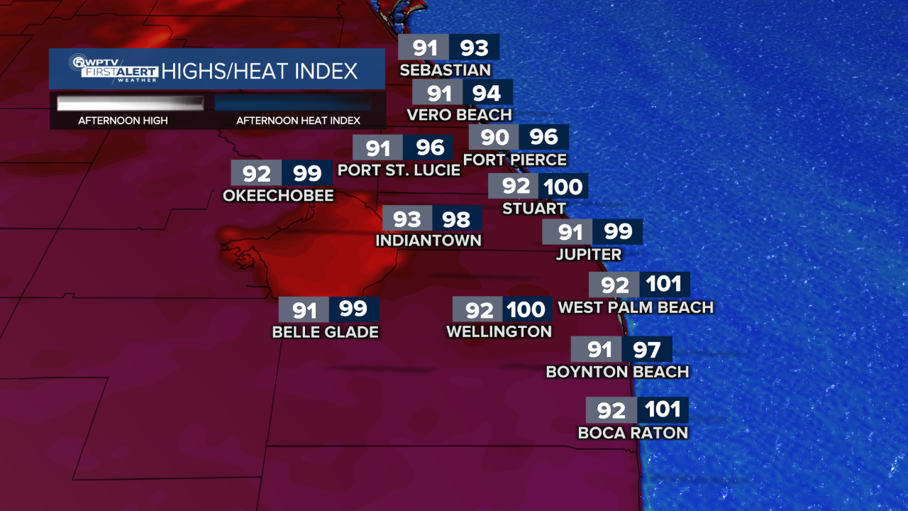 Temperatures Sept. 1, 2025