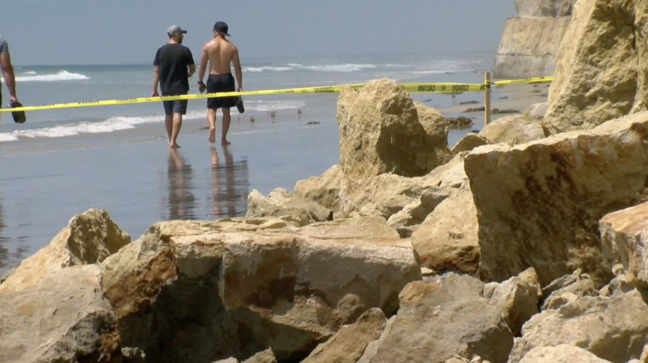 Stonesteps Beach collapse