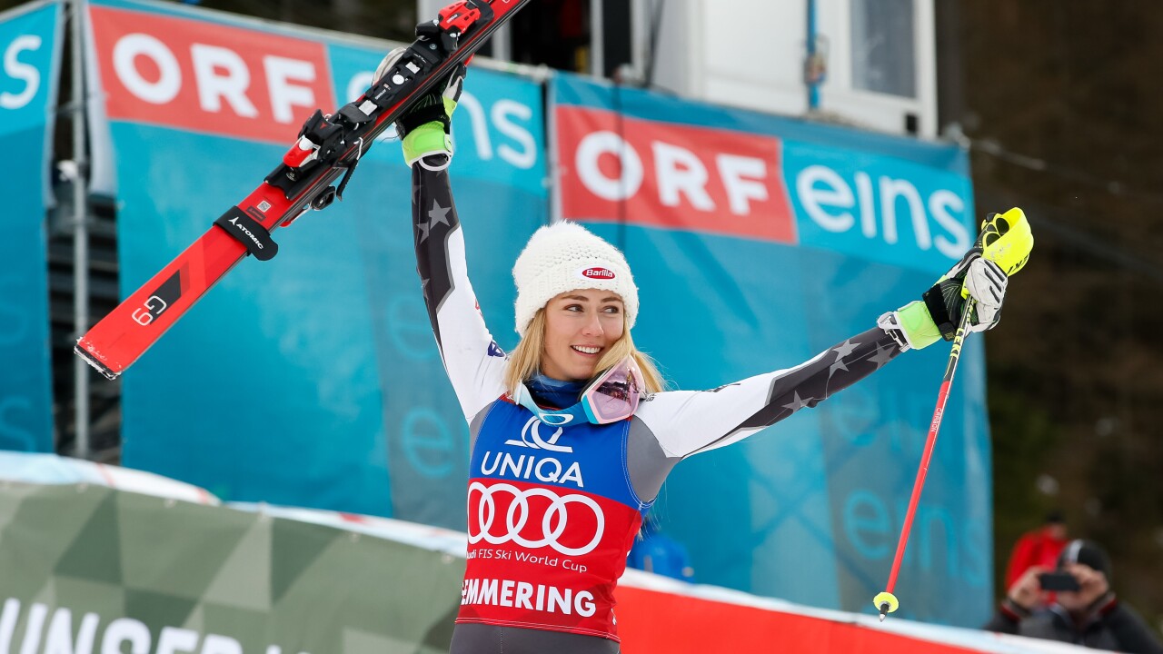 shiffrin wins as vonn