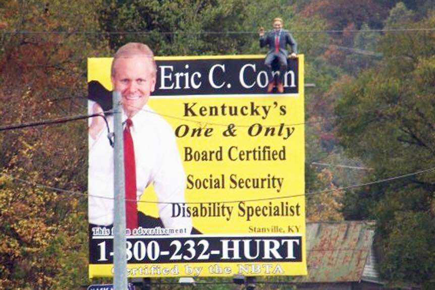 Eric Conn billboard