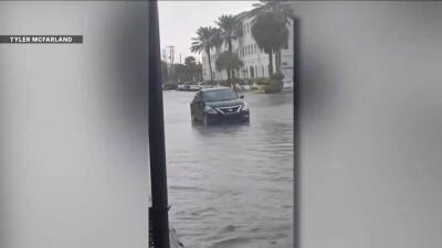 Flooding on Ocean Drive