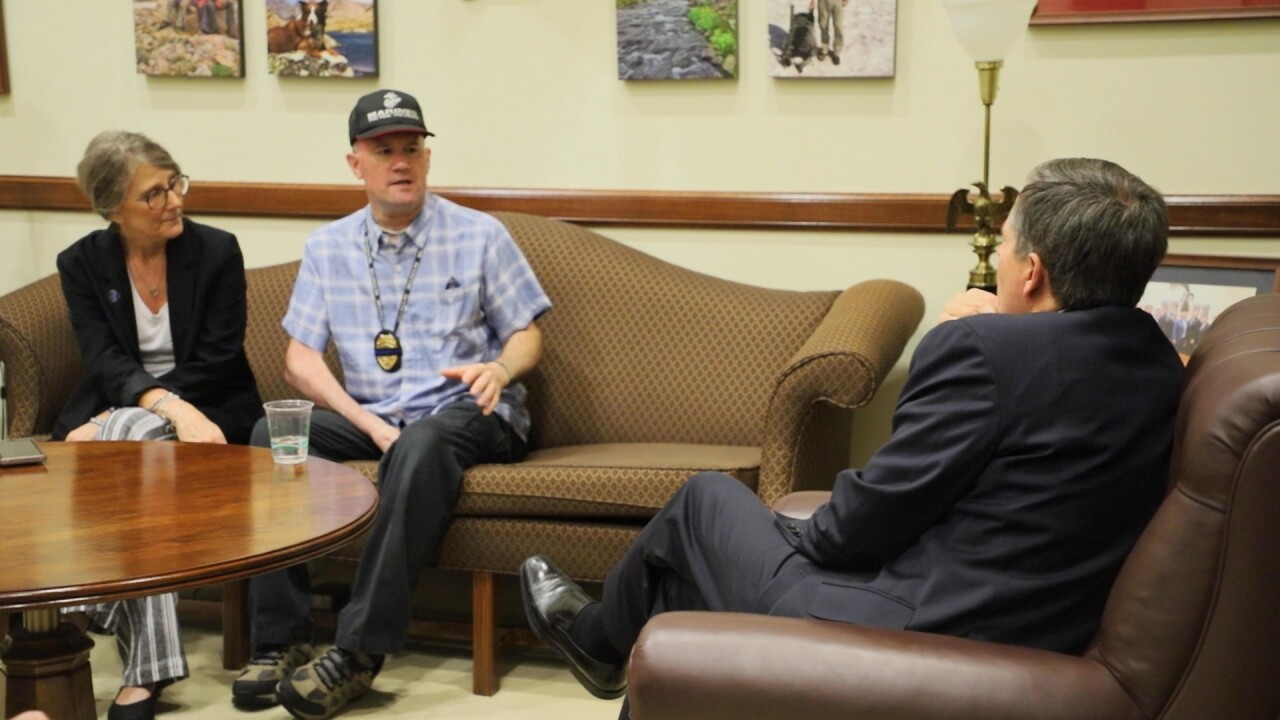 Ladd and Heidi Paulson at U.S. Capitol