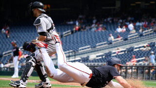 APTOPIX Rockies Nationals Baseball