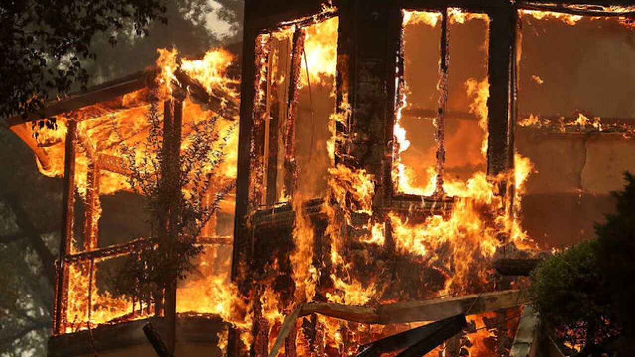 Photos: Wildfires ravage California's wine country