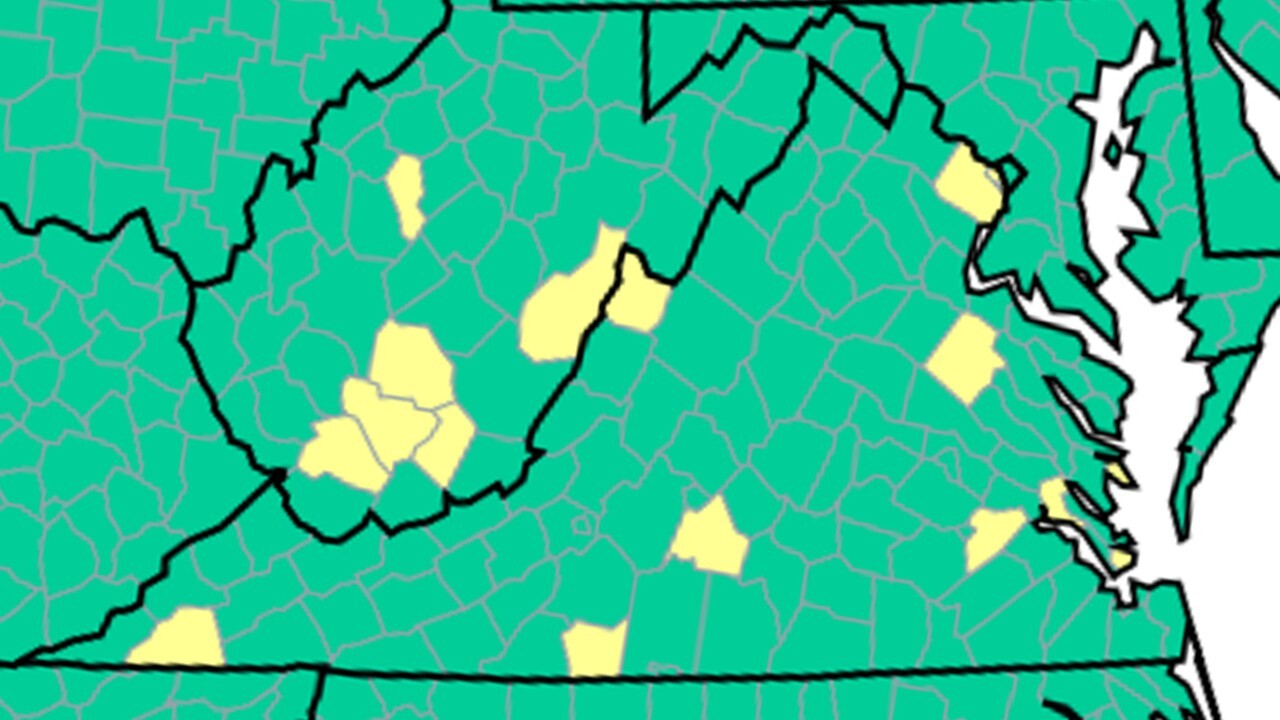 COVID-19 Community Levels were calculated on May 5, 2022.