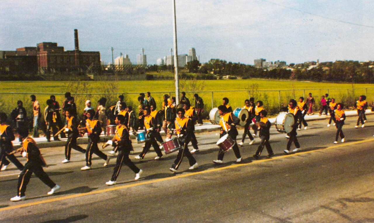 1978 Lincoln High yearbook marching band.png