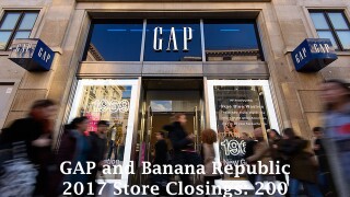 18 major retailers closing stores in 2017
