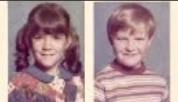 Kimberly and Daniel Wickstrom in second grade at their Arroyo Grande elementary School