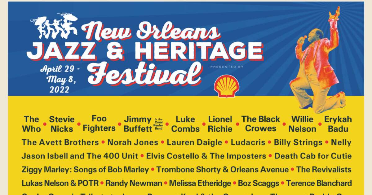 Jazz Fest lineup released