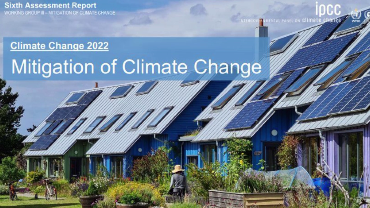 Latest IPCC climate assessment focuses on mitigation strategies