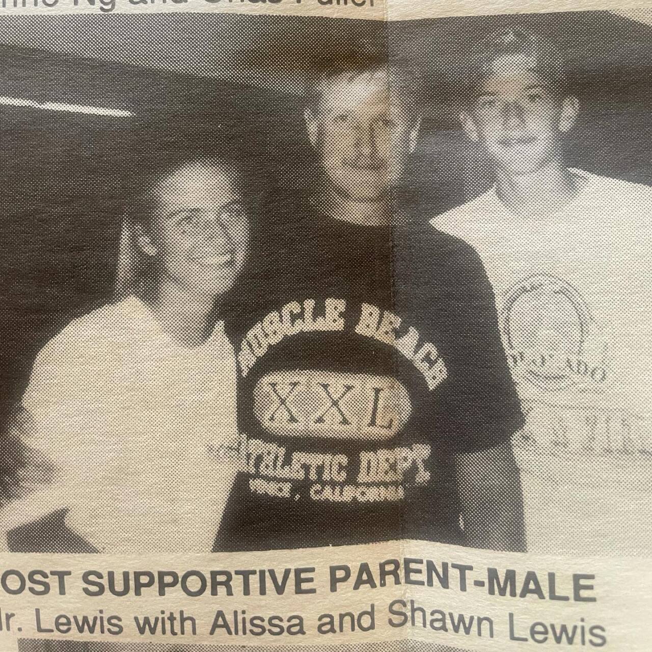 High school paper naming Michael Lewis in superlative