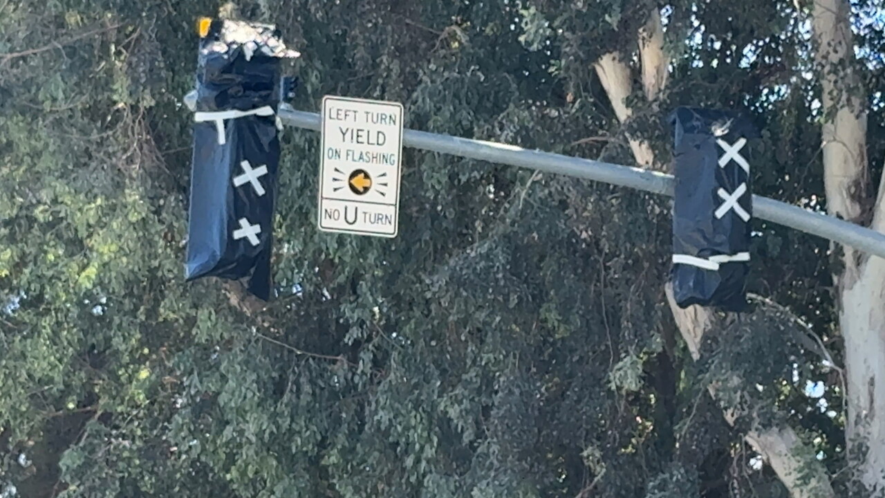 Creston Road intersection work