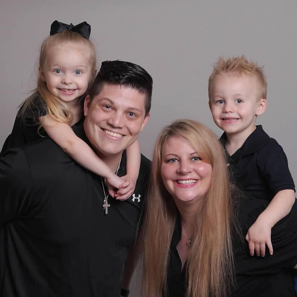 Mattina and his family