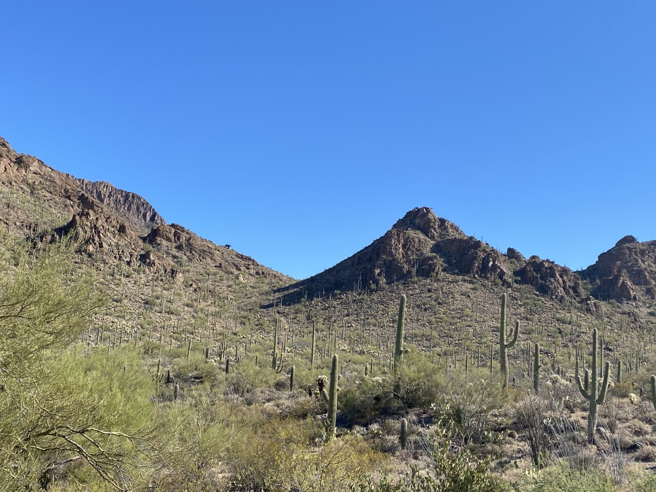 Gates Pass in Tucson Mountains