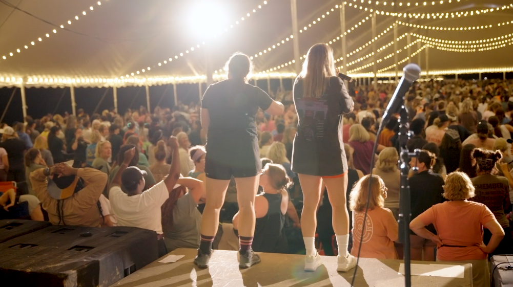 Woman Camp and Mother-Daughter Camp are two of several offerings Crossroads Church has at its primitive campsite in Washington Township each year.
