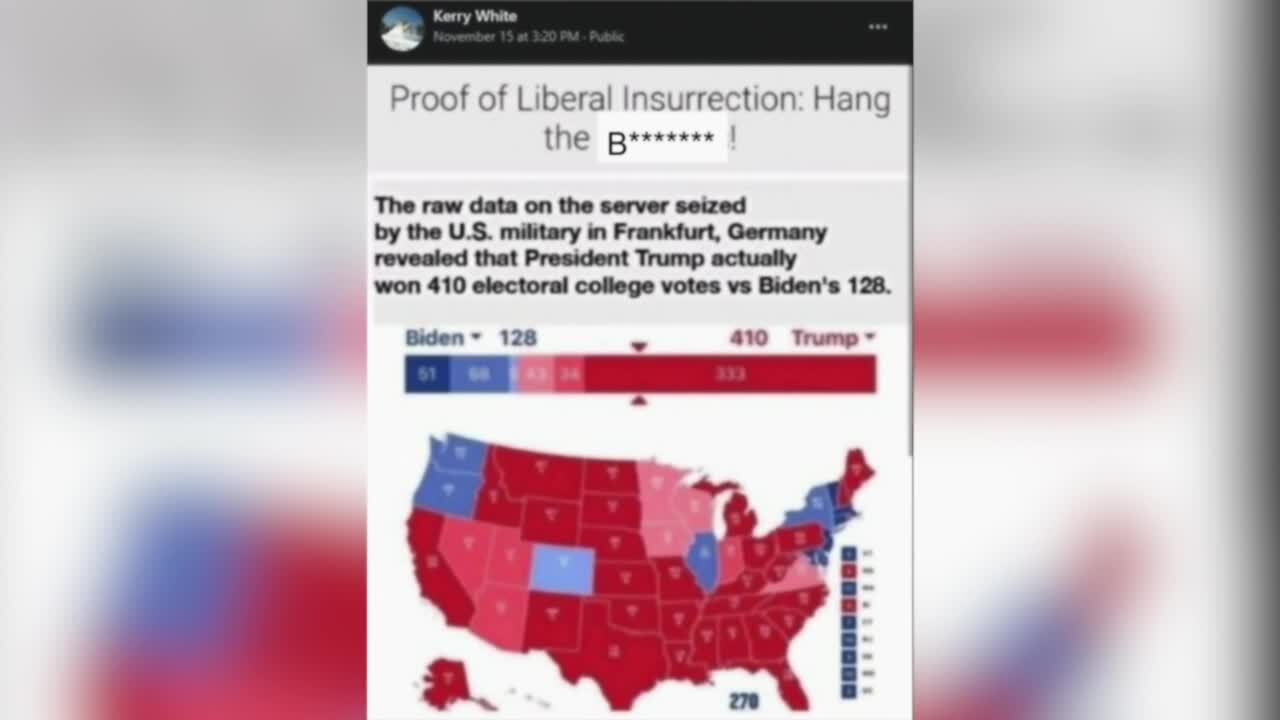 Kerry White social media post