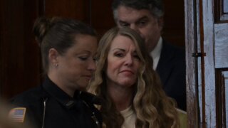 Lori Vallow Daybell arrives for Sentencing Hearing