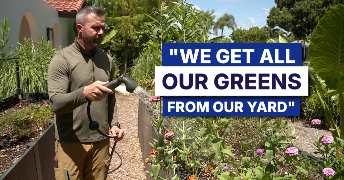 Delray Beach man grows all his own produce amid rising food safety concerns