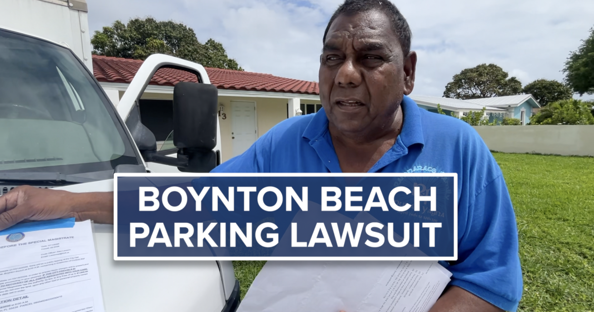 Boynton Beach handyman sues city over ordinance banning his work truck from his own driveway
