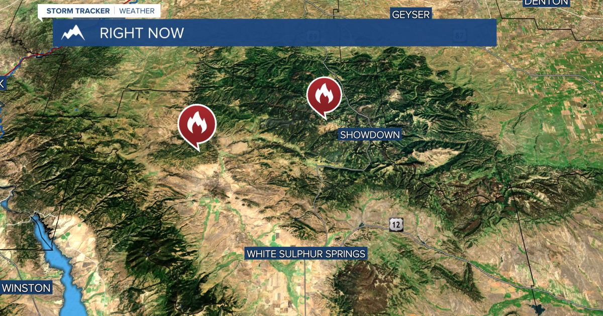 Wildfires break out near White Sulphur Springs