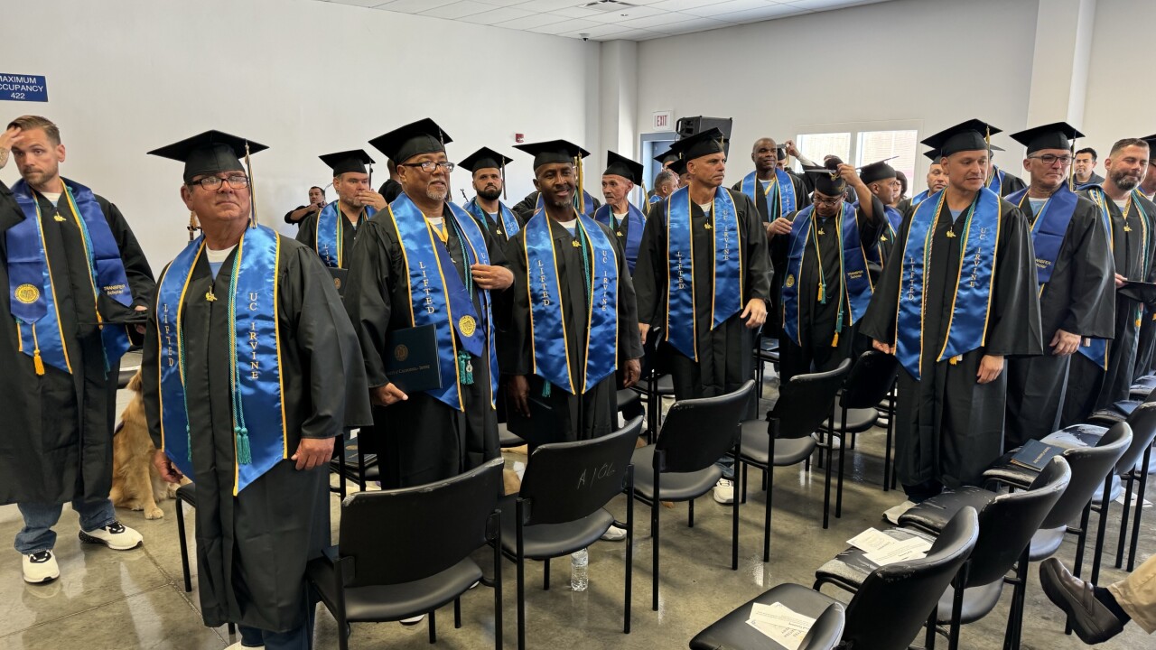 Students at Richard Donovan Prison graduate from first-ever