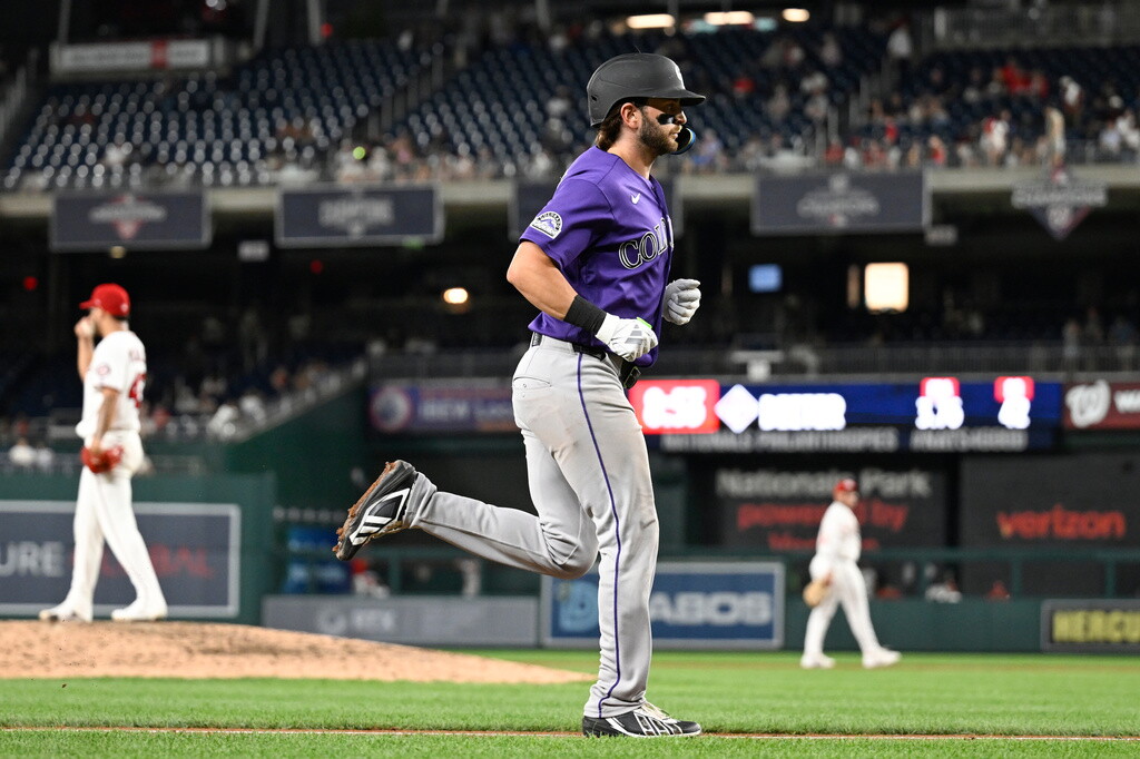 Rockies Nationals Baseball
