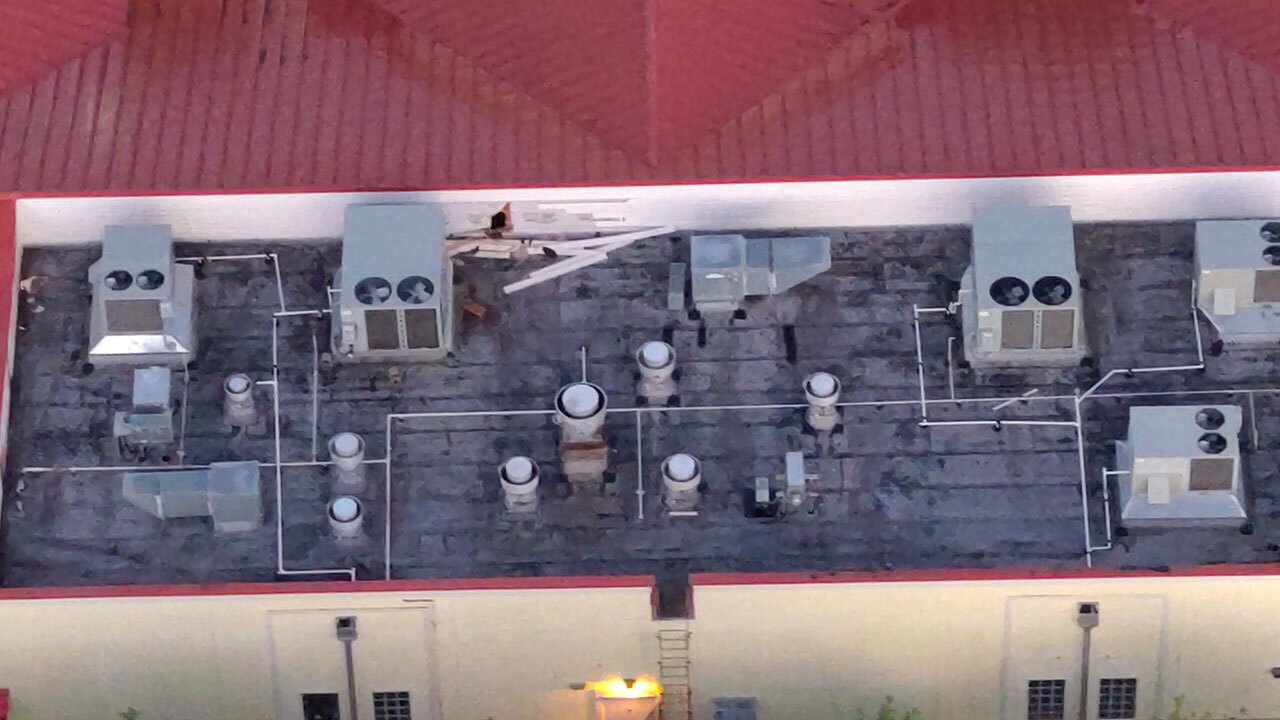 Police in Port St. Lucie are seeking a burglar who entered through the roof of a Golden Corral restaurant on April 5, 2026, causing extensive damage.