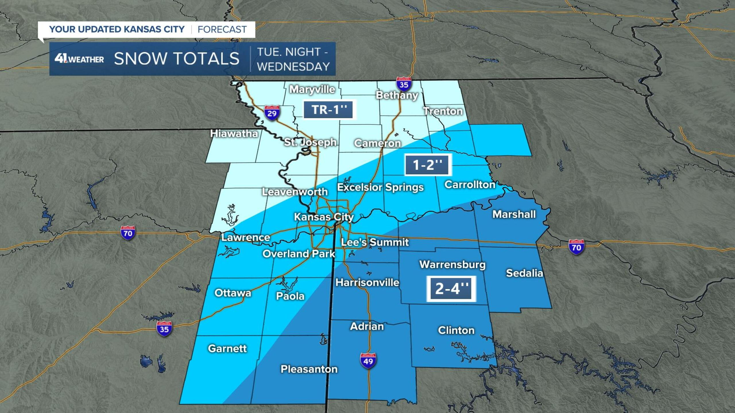 Weather Blog: Kansas City Winter returns with cold and snow in the ...