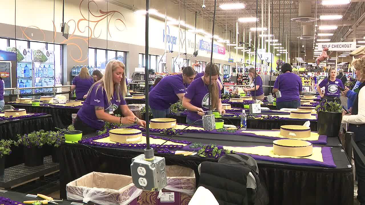 How Kroger florists craft the Breeders' Cup winners' floral blankets