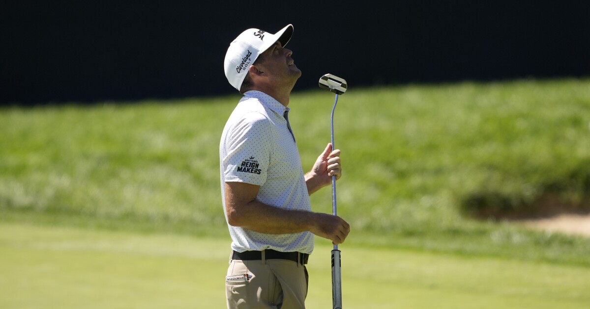 Keegan Bradley goes from last man in to leading BMW Championship