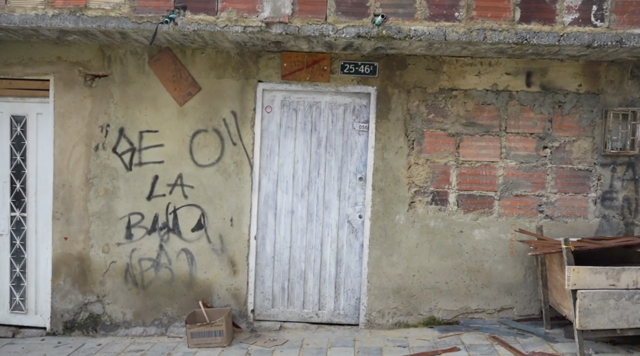 AJ Almy's childhood home on the outskirts of Bogota, Colombia.