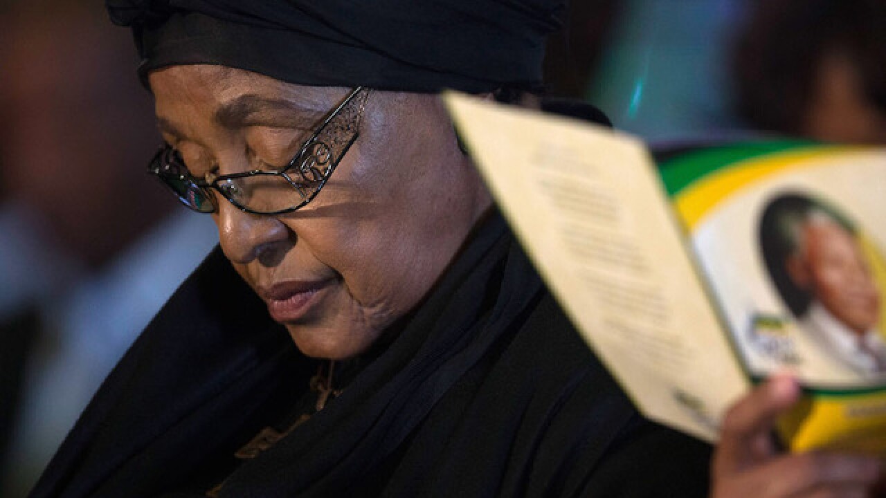 Anti-apartheid activist Winnie Mandela dies
