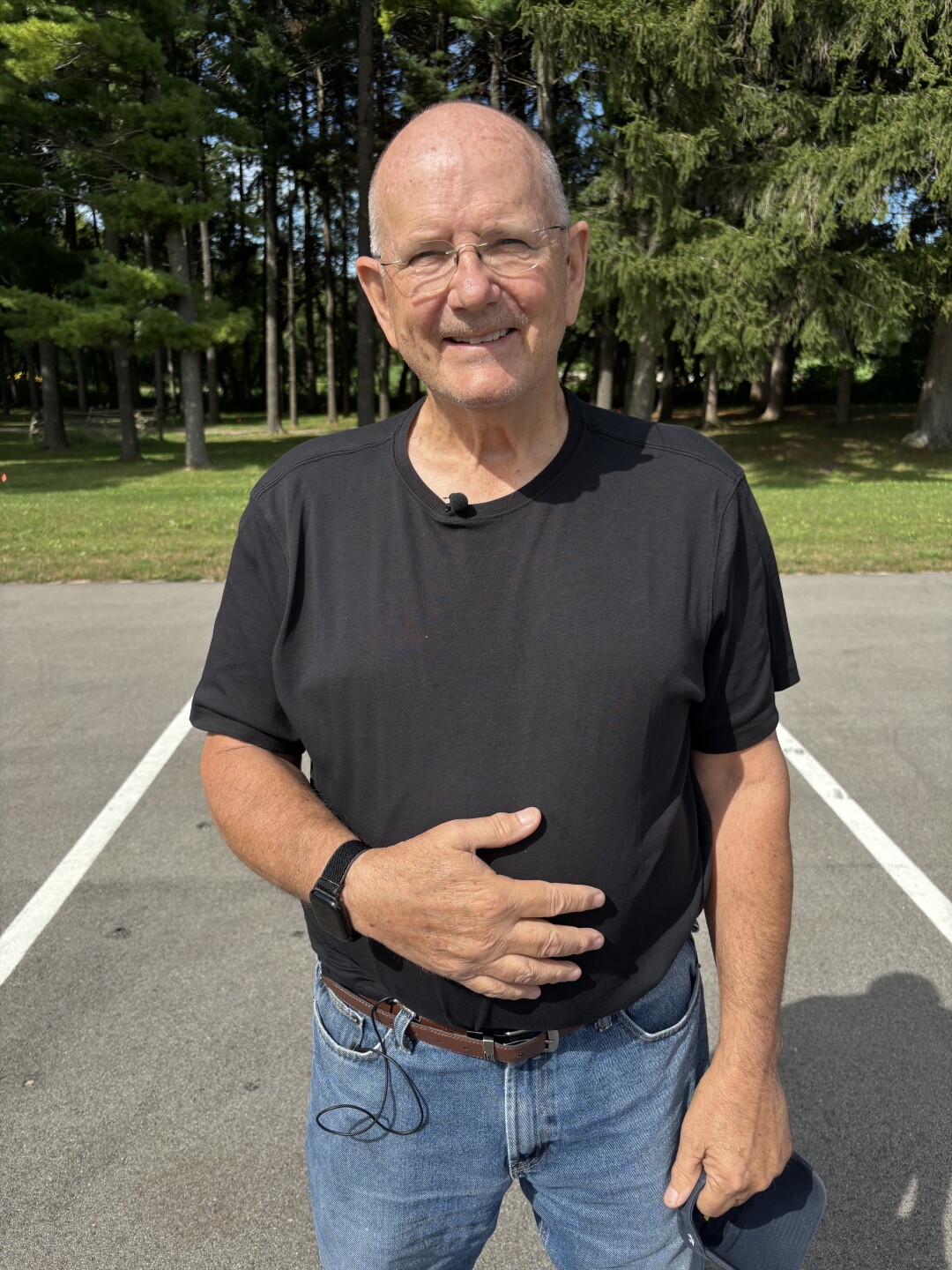 Bob Goodpaster is a volunteer with Holy Hill Arts & Crafts Fair