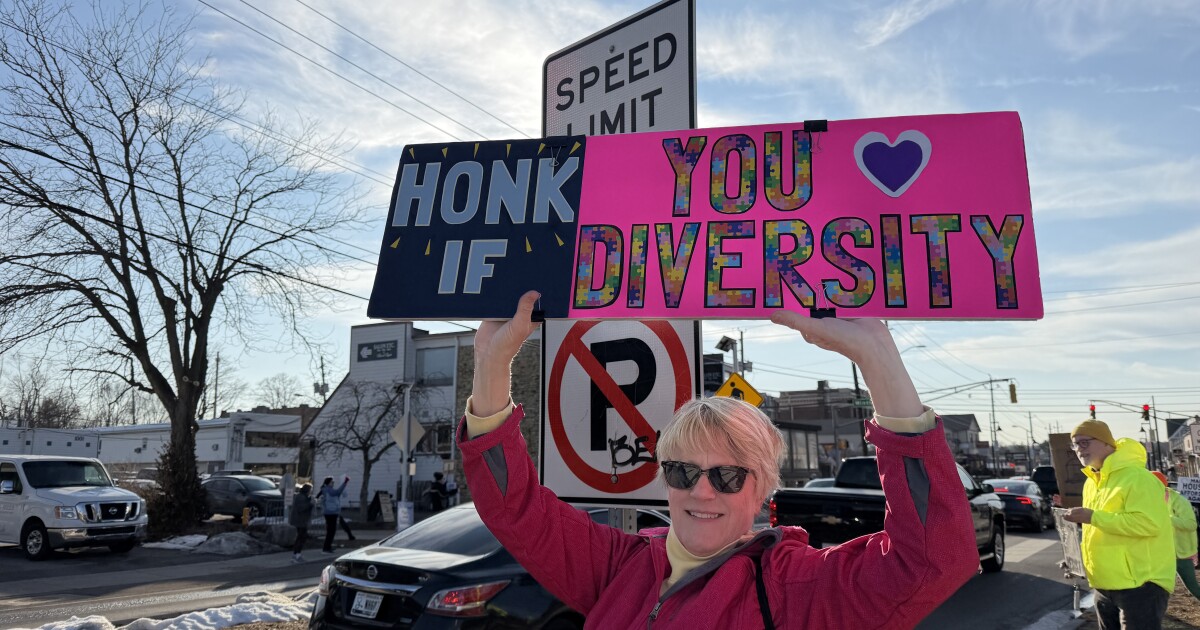 Hoosiers across Indy metro protest immigration enforcement in Indiana