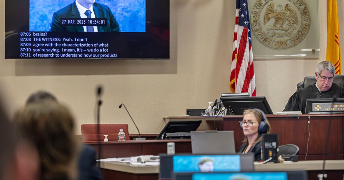 Jury finds Meta violated consumer protection law at trial about child safety