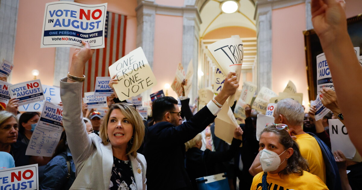 Ohioans vote on Issue 1 in August, what does it say? - Vimarsana News
