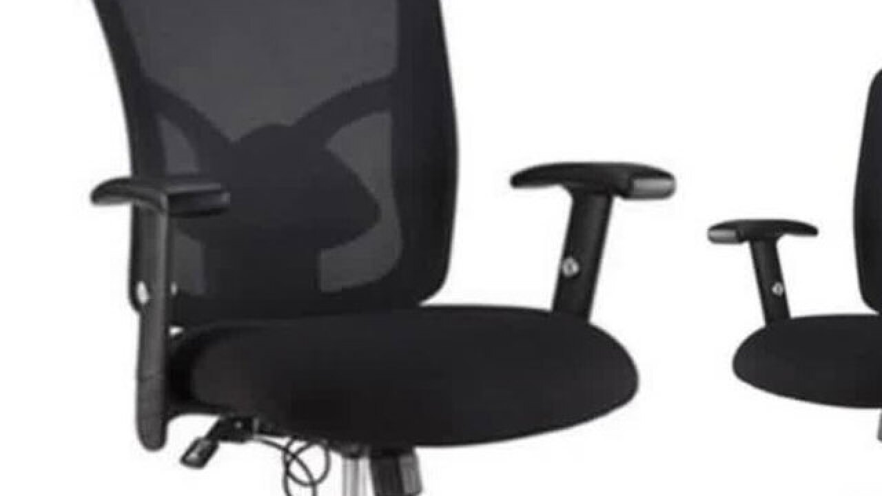 staples mesh office chairs recalled for fall hazard