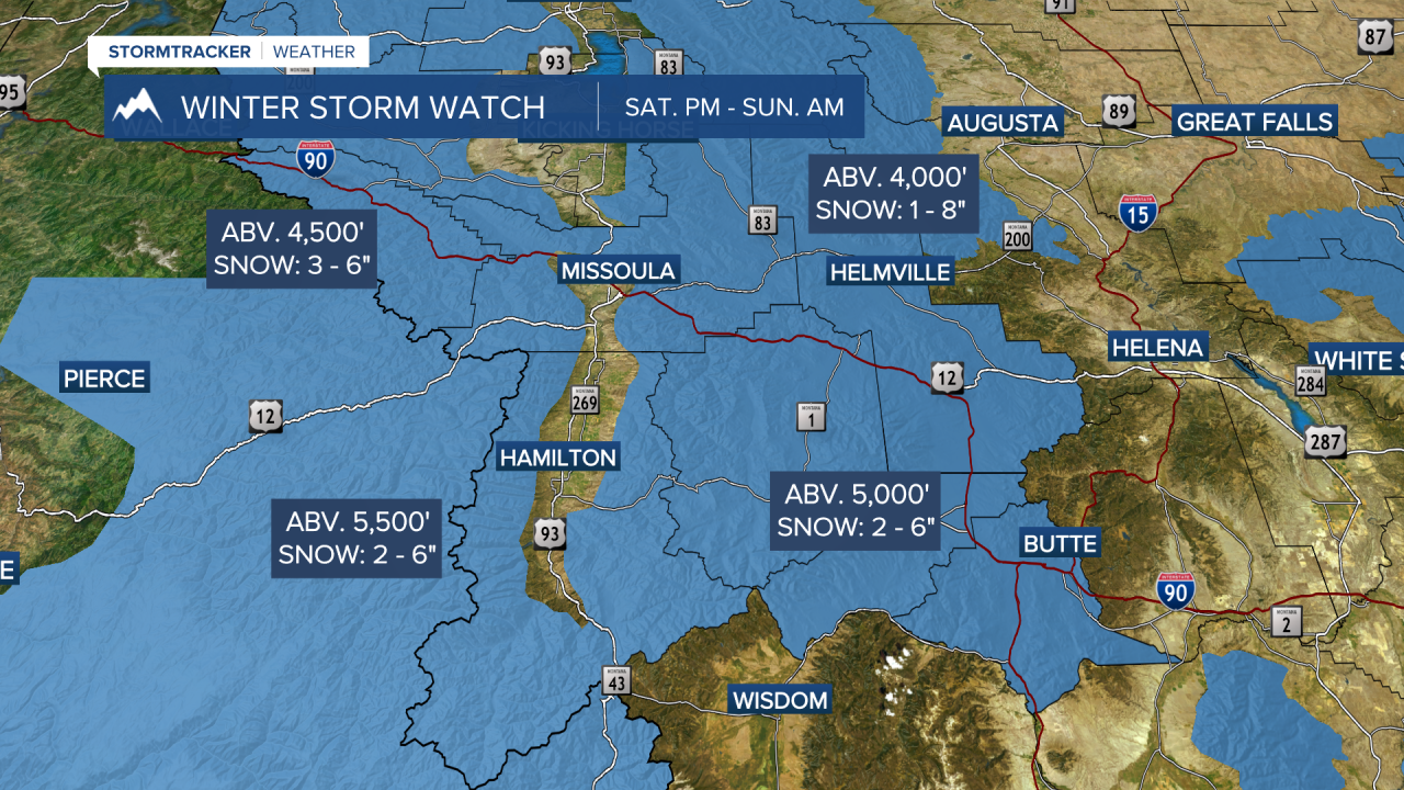West Central Winter Storm Watches
