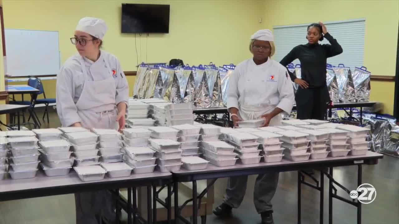 Community partners deliver 4,000 Thanksgiving meals to families in need across the Big Bend