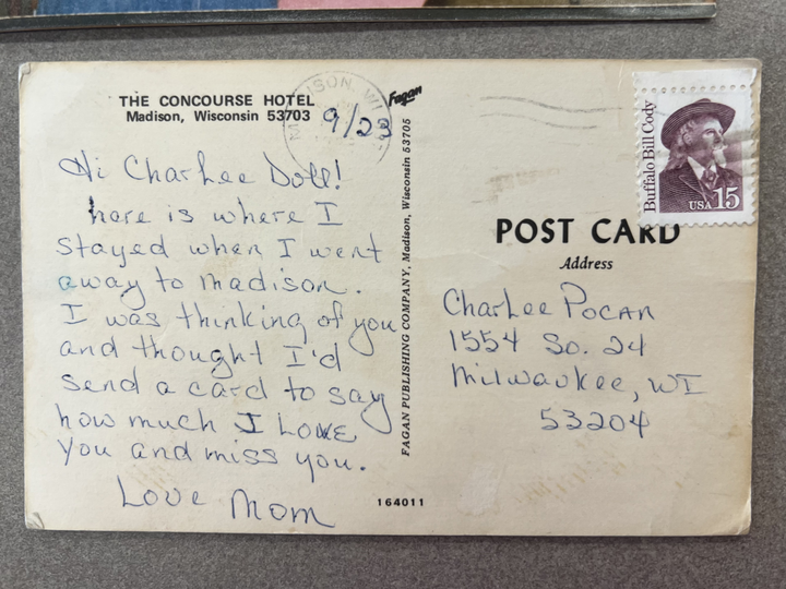 CharLee Russ post card