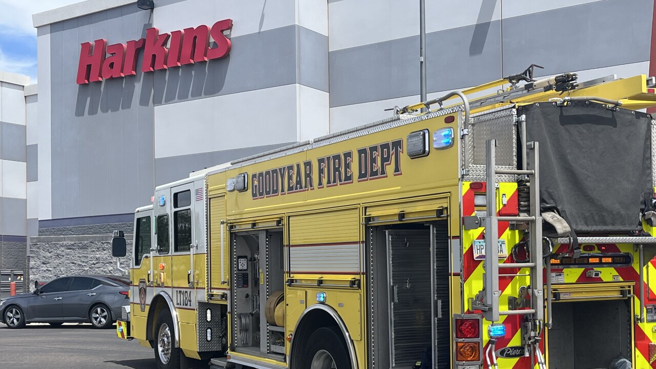 Harkins fire in Goodyear