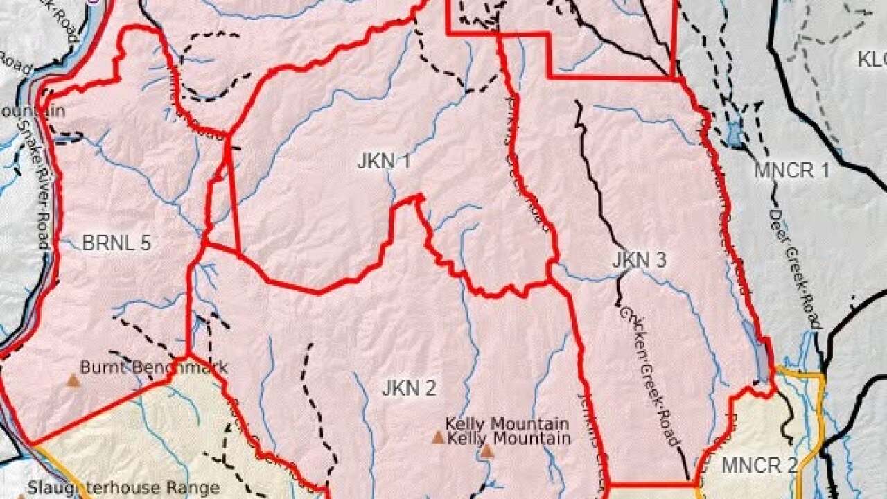 Tartar Fire evacuations