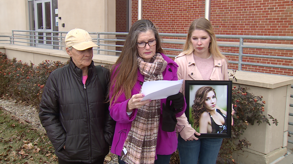 Libby Caswell 8 years news conference