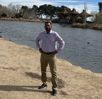 Steve says one of his favorite places to visit in California City is Central Park