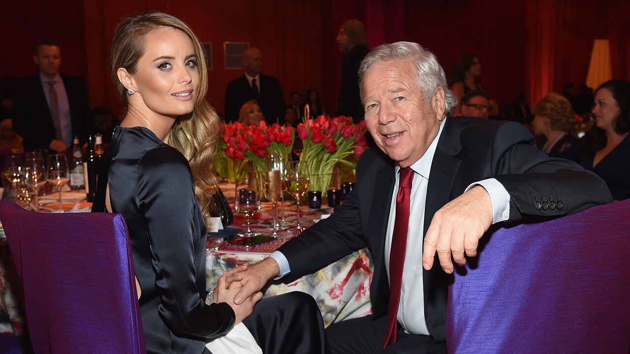 Robert Kraft and actress Ricki Noel Lander in 2016