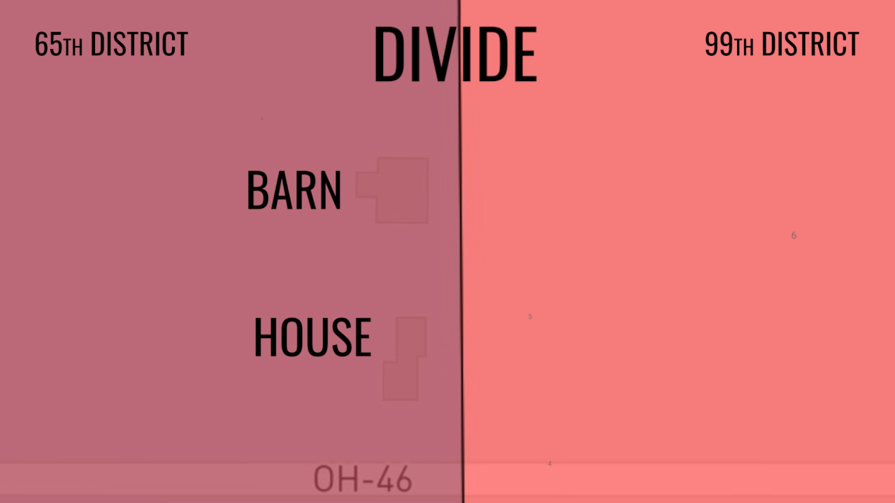 Her family's home has historically been in the 99th District. Now it is in the 65th.