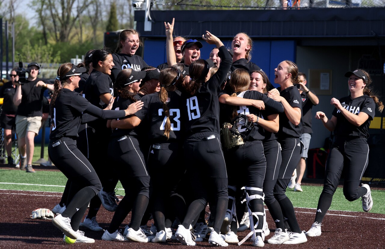 Summit League Softball Tournament final out 2025 Omaha wins