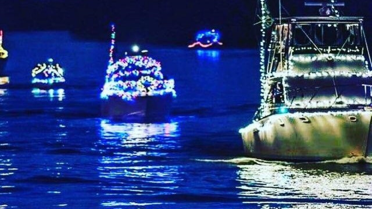 There's big change for this year's holiday boat parade on the James River There's big change for this year's holiday boat parade on the James River