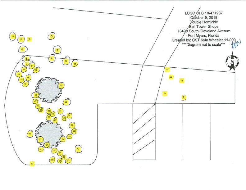 Crime scene diagram